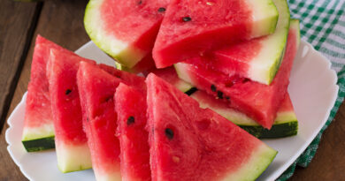 Fatias de melancia