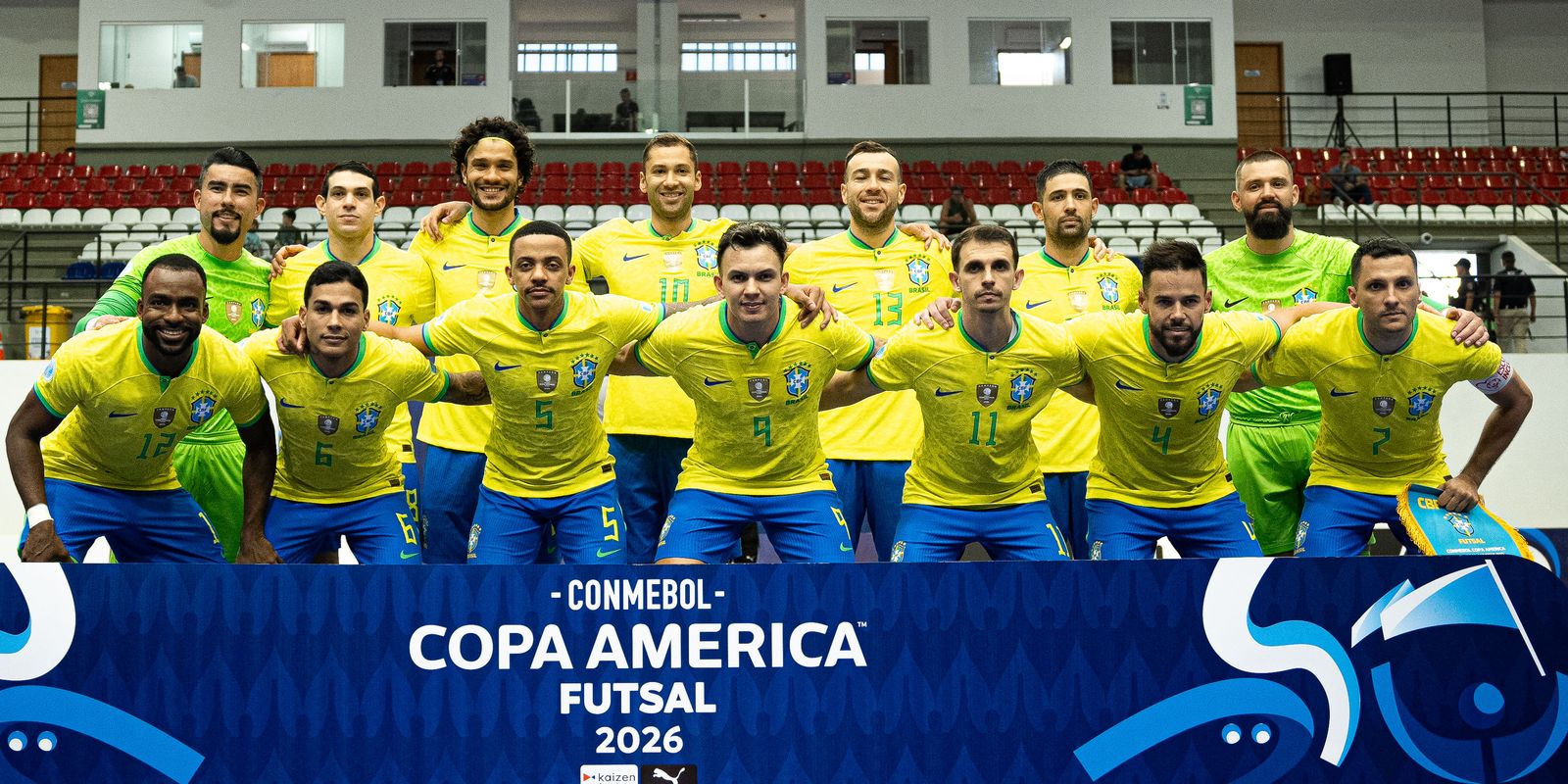 Home 67 Brasil enfrenta Peru para avançar à final da Copa América de futsal