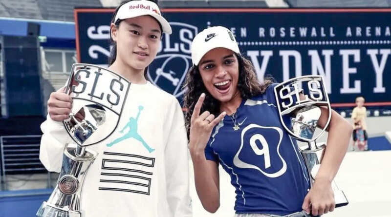 Rayssa Leal vence primeira etapa do circuito mundial de skate