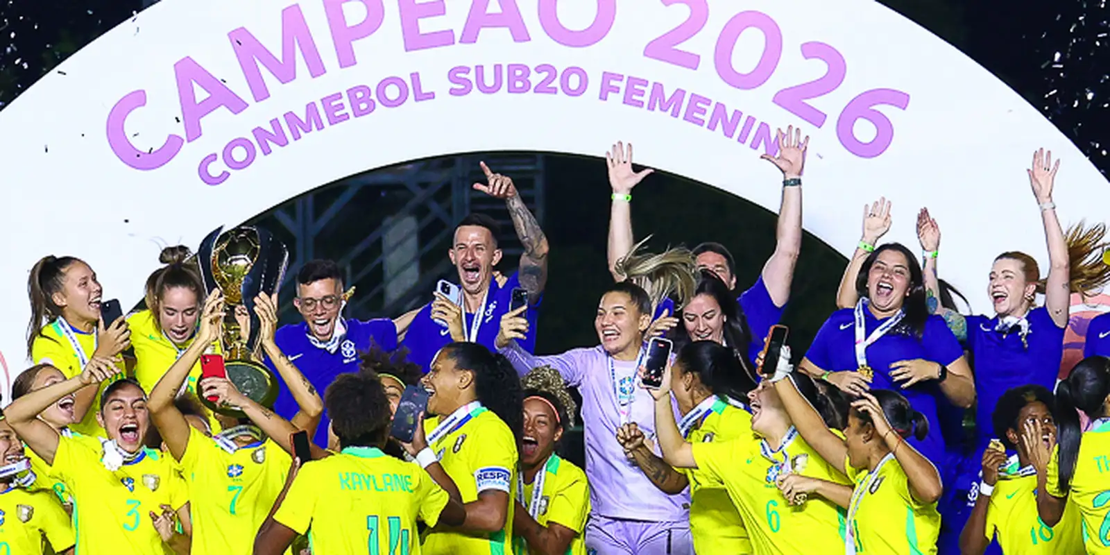 Home 63 Brasil é campeão sul-americano sub-20 feminino