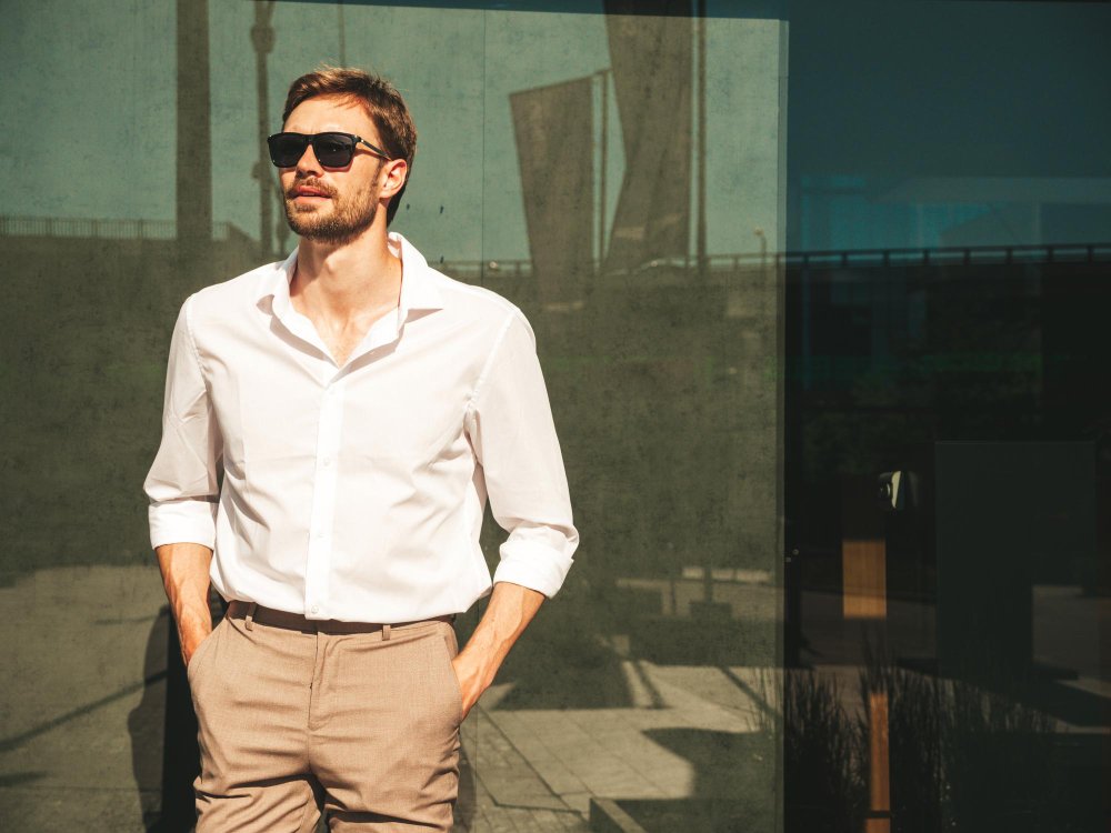 camisa social masculina