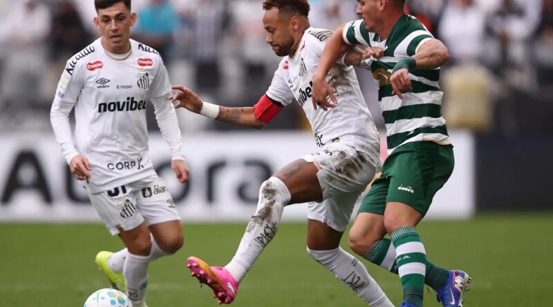 Coritiba ofusca festa para Neymar e derrota Santos pelo Brasileirão