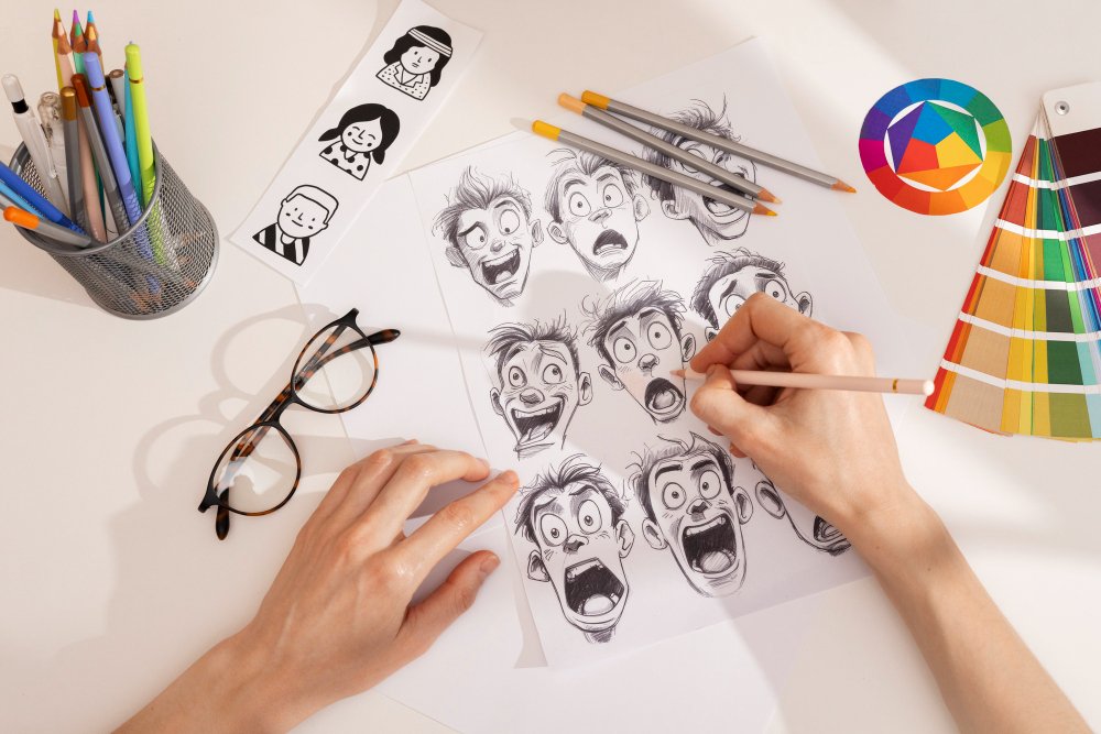 Como trabalhar com design de personagens?