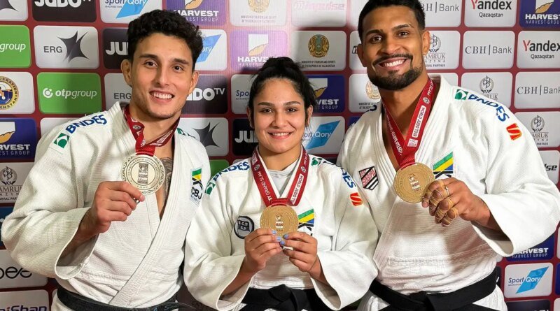 Brasil conquista sete medalhas no Grand Slam de Astana no Cazaquistão