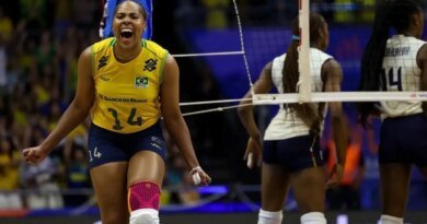 Brasil sofre, mas bate Itália por 3 sets a 2 na Liga das Nações