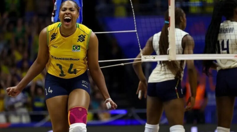 Brasil sofre, mas bate Itália por 3 sets a 2 na Liga das Nações