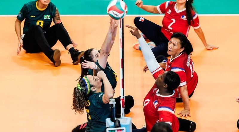 Invictas, seleções do Brasil jogam oitavas do Mundial de vôlei sentado