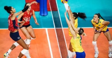 Brasil é superado pelos Estados Unidos por 3 a 0 no vôlei feminino