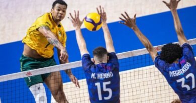 Brasil bate bicampeã olímpica França na Liga das Nações de vôlei