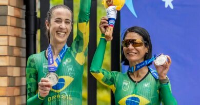 Estrela do atletismo é pódio nos Jogos Parasul-Americanos no ciclismo