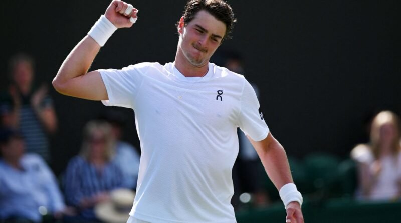 João Fonseca crava segunda vitória no Torneio de Wimbledon, em Londres