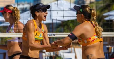 Carol e Rebecca estão na final do Circuito Mundial de vôlei de praia