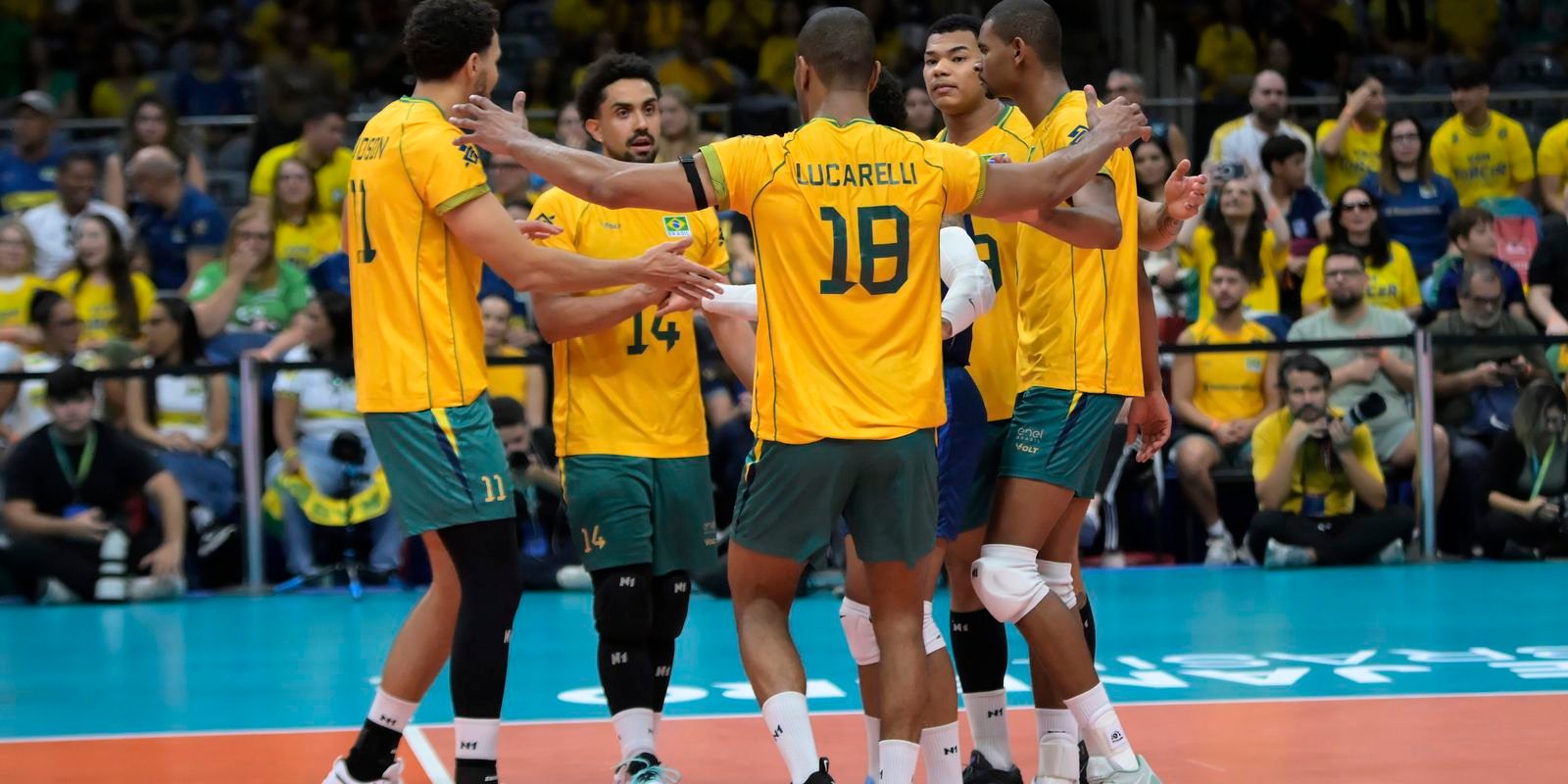 Home 58 Brasil vence Venezuela e está no mundial de vôlei masculino