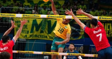 Brasil vence Chile na estreia pelo Sul-Americano de vôlei masculino